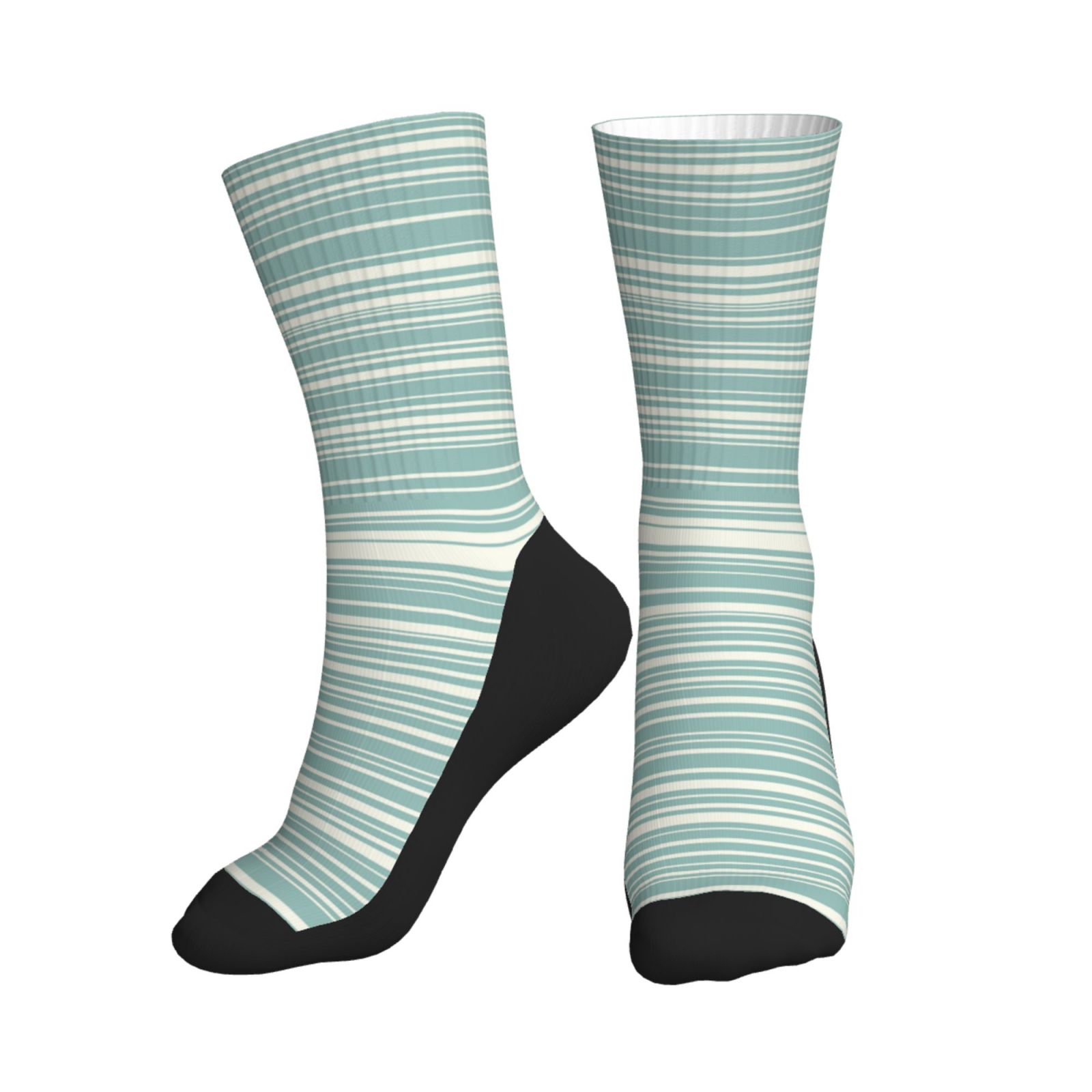 Black Sole Sports Mid-Tube Socks